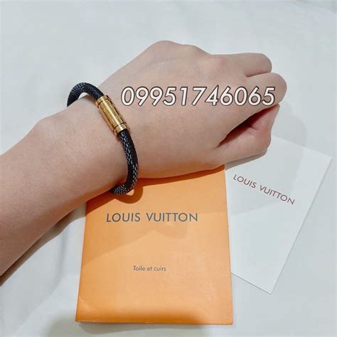 lv damier bracelet|Lv confidential bracelet.